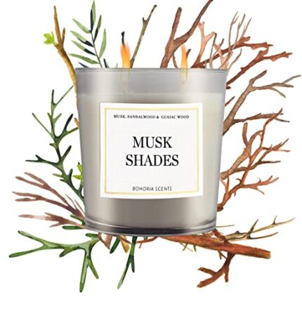 BOHORIA® Premium Musk Shades Geurkaars
