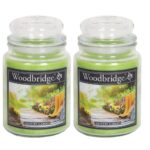 Grote Flower Scented Candle in Glass