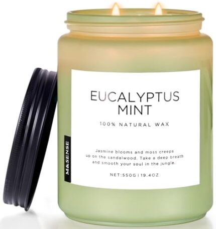 M&SENSE Eucalyptus Munt Geurkaars 550g
