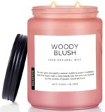 M&SENSE Rose Vetiver Geurkaarsen 550g