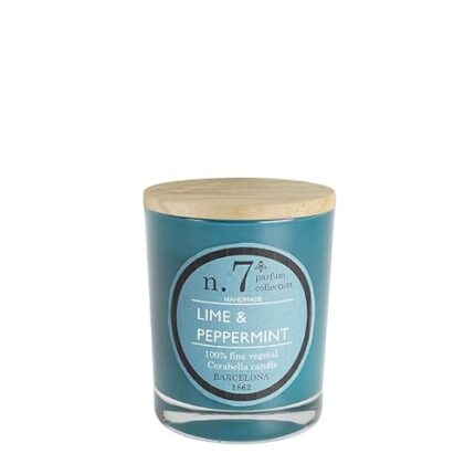 Plantaardige Geurkaars met Houten Deksel