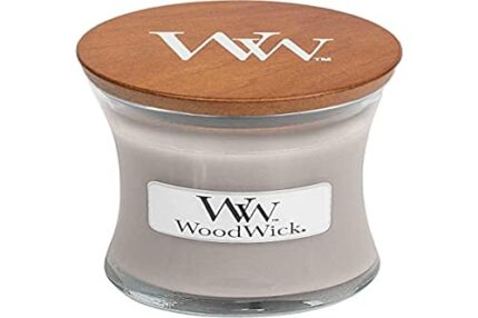 WoodWick Geurkaars in Glas - Wit