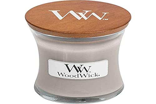 WoodWick Geurkaars in Glas - Wit