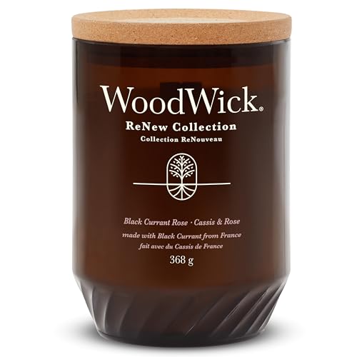 WoodWick Geurkaars: Zwarte Bes en Roos WoodWick Geurkaars: Zwarte Bes en Roos