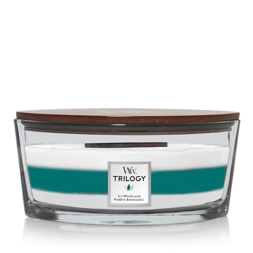 Woodwick Icy Woodland Geurkaars 453,6 g Woodwick Icy Woodland Geurkaars 453,6 g