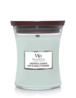 WoodWick Kaars Sagewood & Seagrass Medium