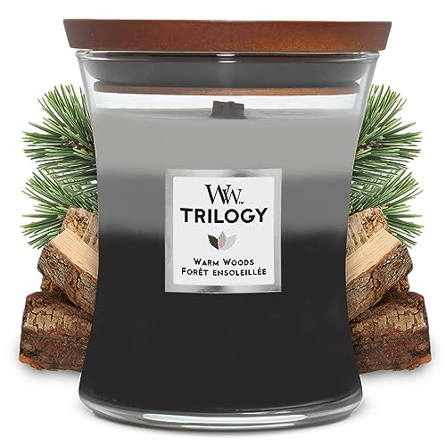 WoodWick Medium Hourglass Trilogy Kaars WoodWick Medium Hourglass Trilogy Kaars