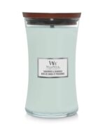 WoodWick Sagewood & Seagrass geurkaars Groot